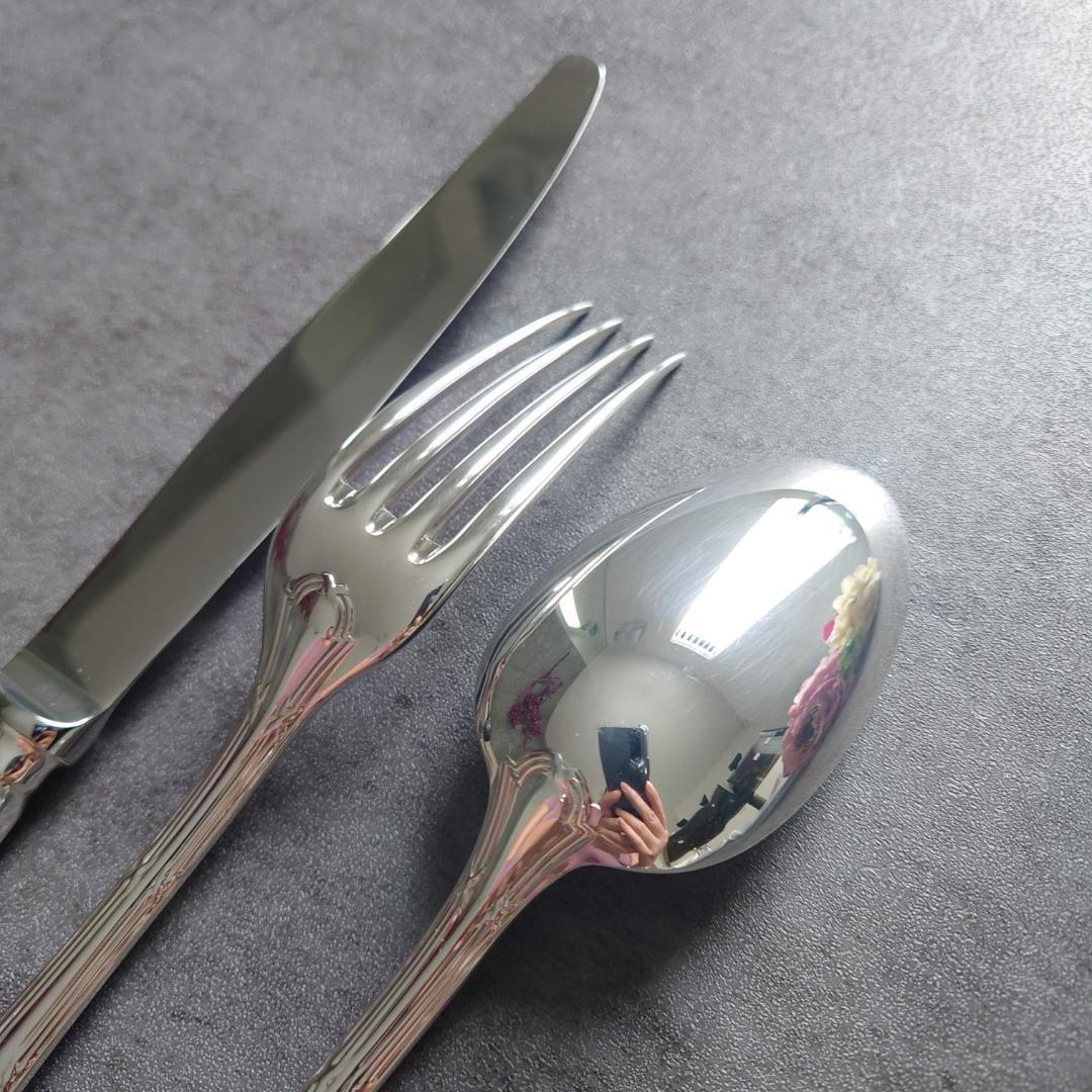 美品 クリストフル リュバン テーブルサイズ 3点