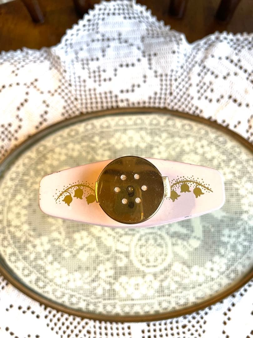 ♡ 美品　アンティーク　COTY 鈴蘭　タルク缶　パウダー缶　パヒュームボトル