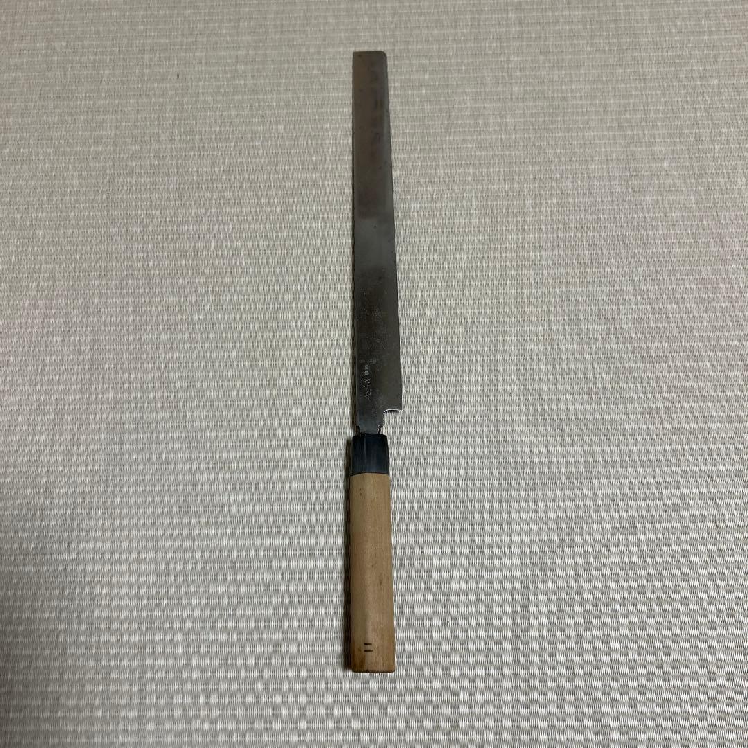 正本　つけ包丁　和包丁　ステンレス鋼　黒水牛柄