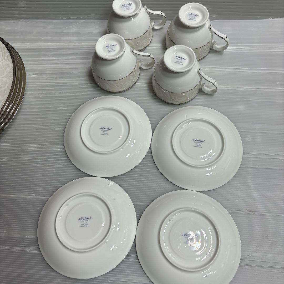 ノリタケ　4812 SATIN LACE セット