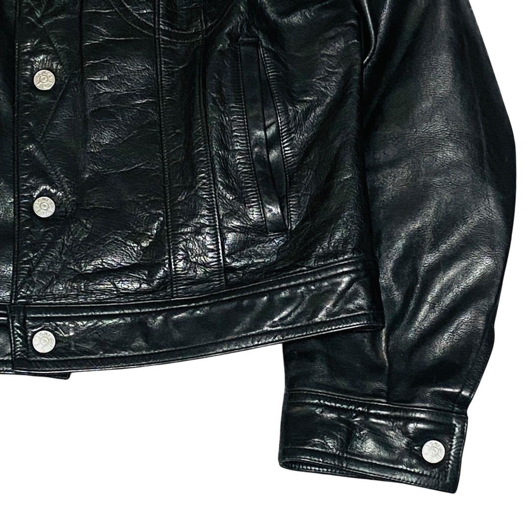 【美品】90s agnis b. homme アニエスベーオム レザージャケット