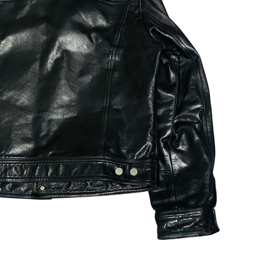 【美品】90s agnis b. homme アニエスベーオム レザージャケット