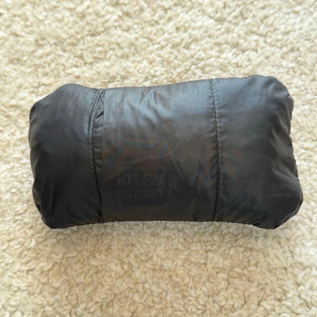 希少 ACRONYM KR-SM1 黒 カシミア100%ショール マフラー