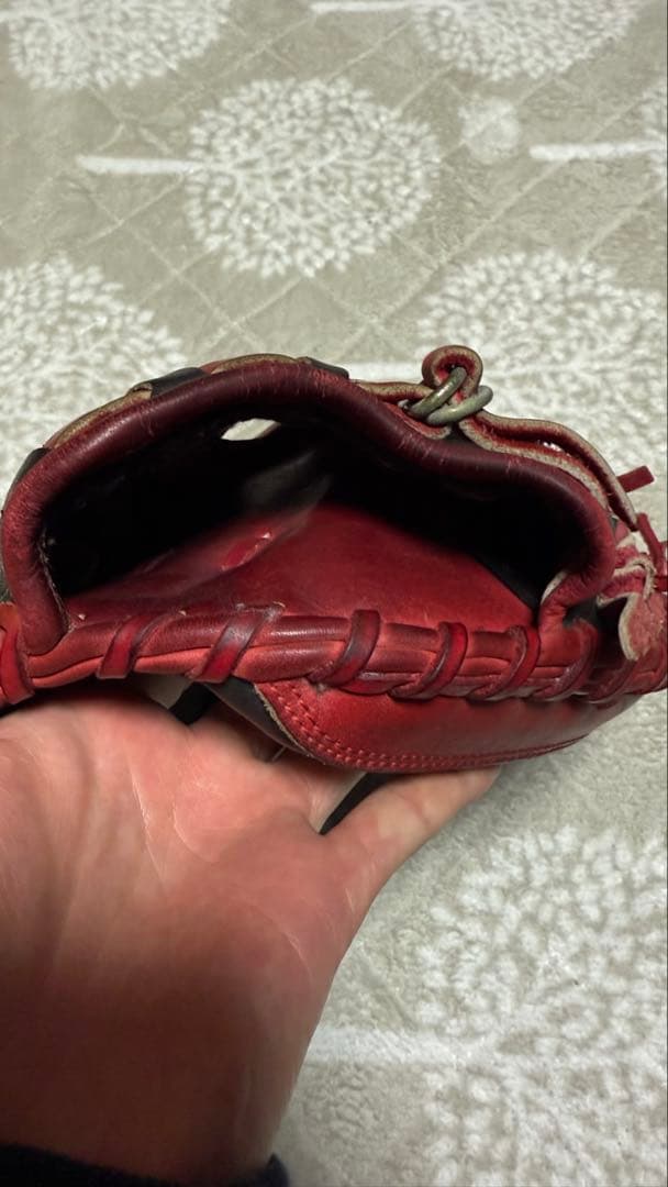 ミズノ軟式用キャッチャーミット BALL TOWNで手入れ•保湿済み