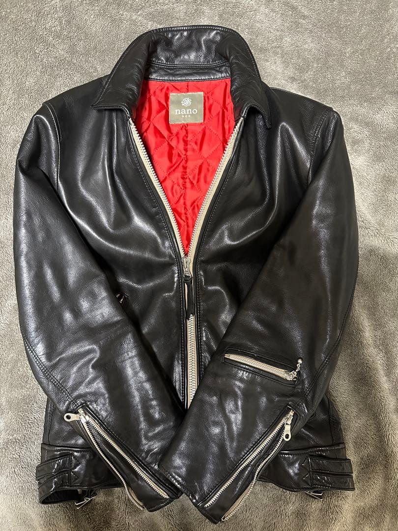 NANO universe　オイルドヴィンテージSライダース(M)