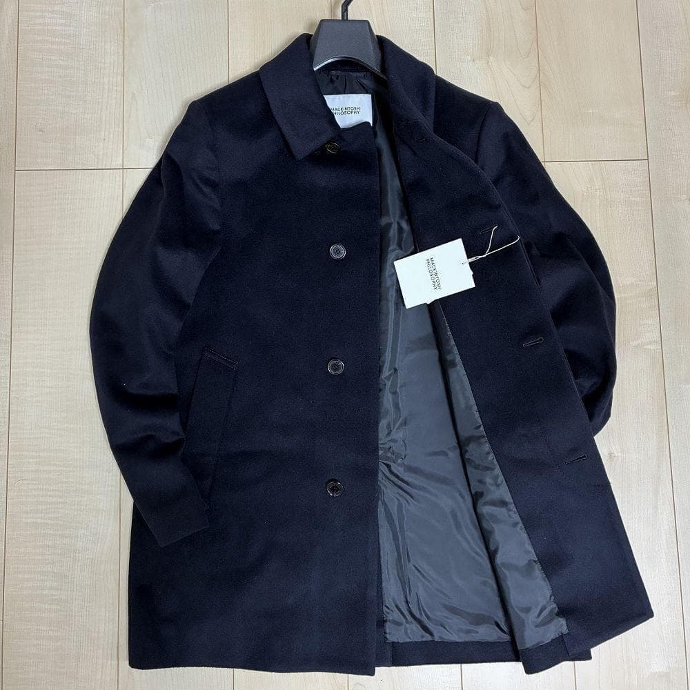新品 マッキントッシュフィロソフィー ステンカラーコート 40(L)