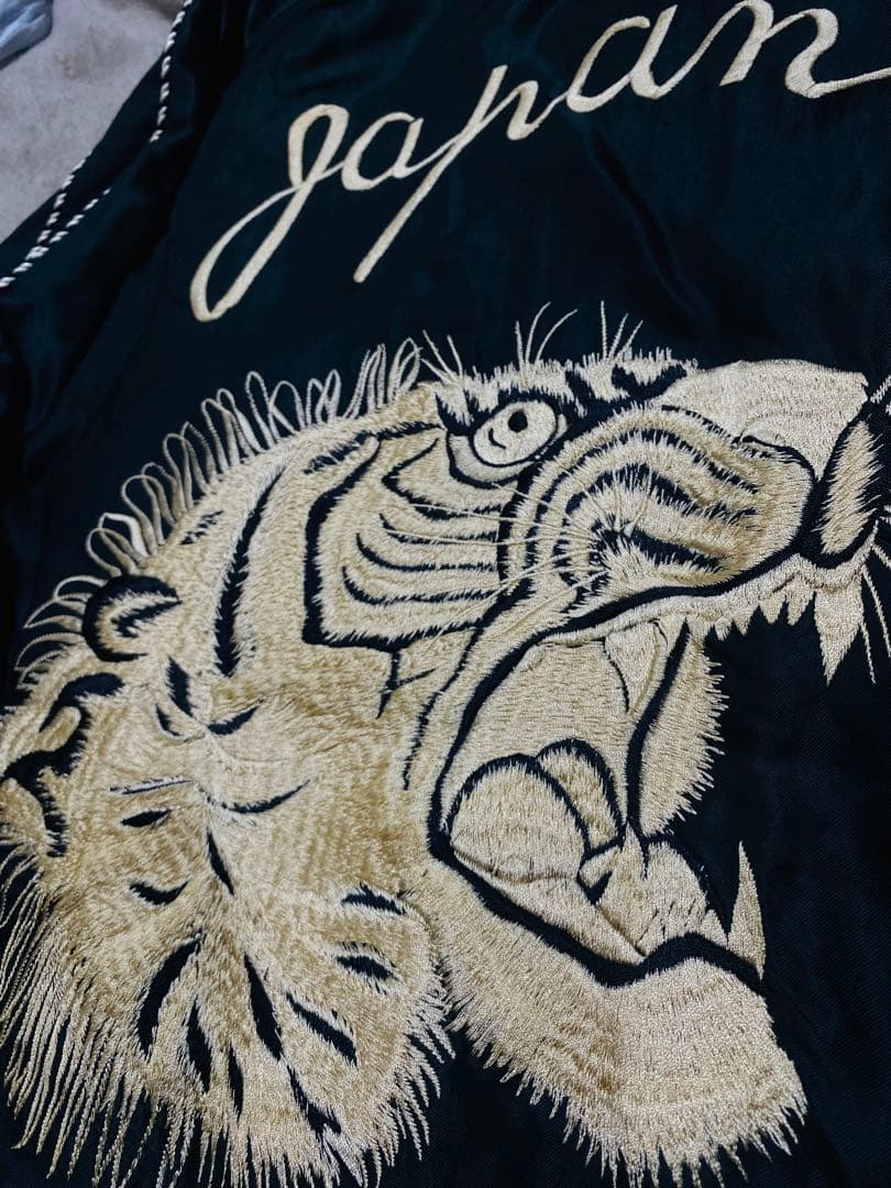 テーラー東洋 x Hinoya スカジャン 日本限定虎　2面用 vintage