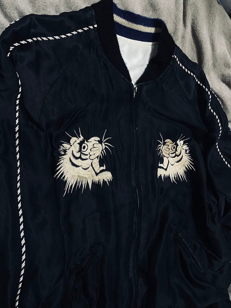 テーラー東洋 x Hinoya スカジャン 日本限定虎　2面用 vintage