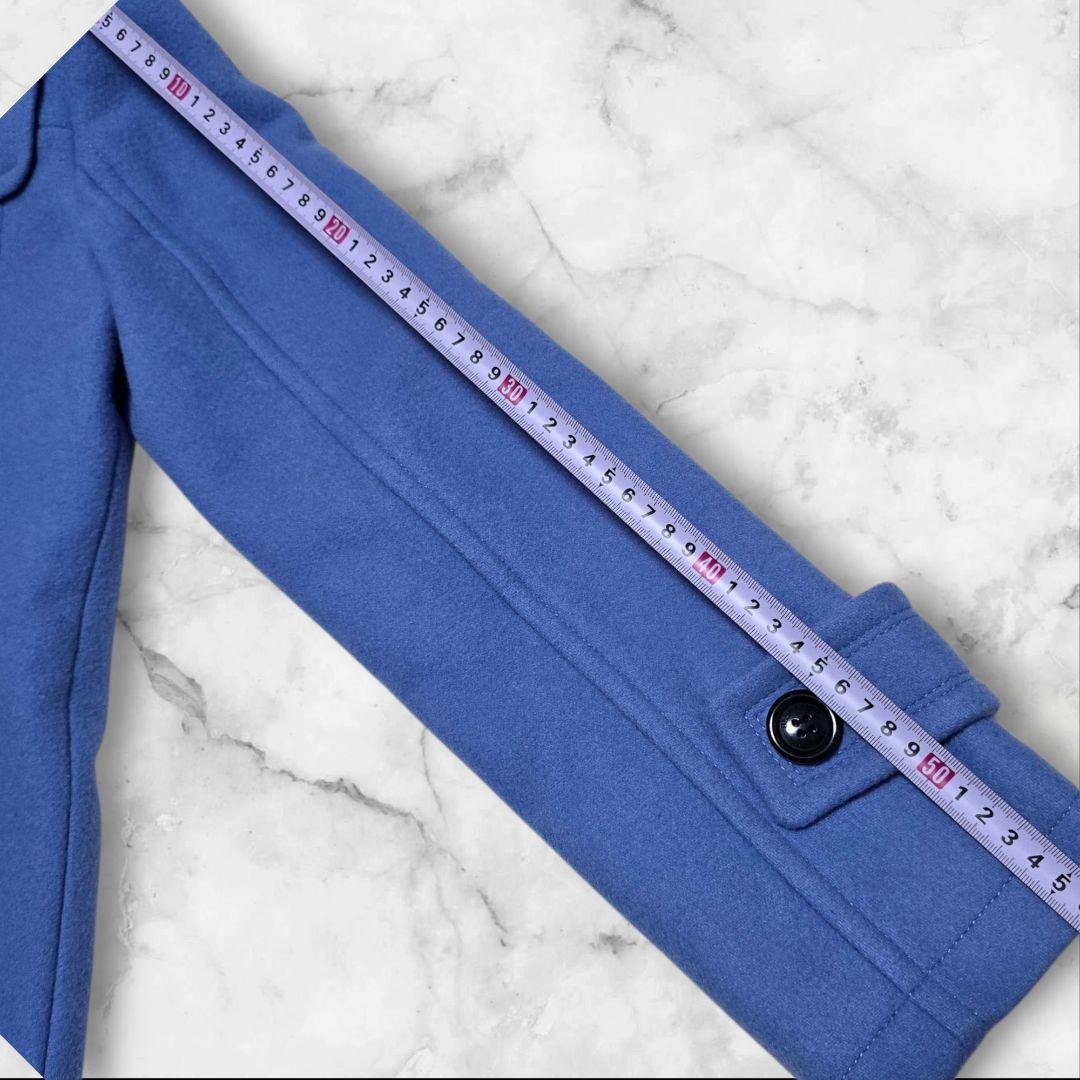 【超美品】BLUE LABEL CRESTBRIDGE　ダッフルコート　ブルー