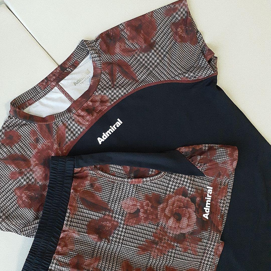 Admira レディーステニスウェア セットアップ シャツL・スコートM