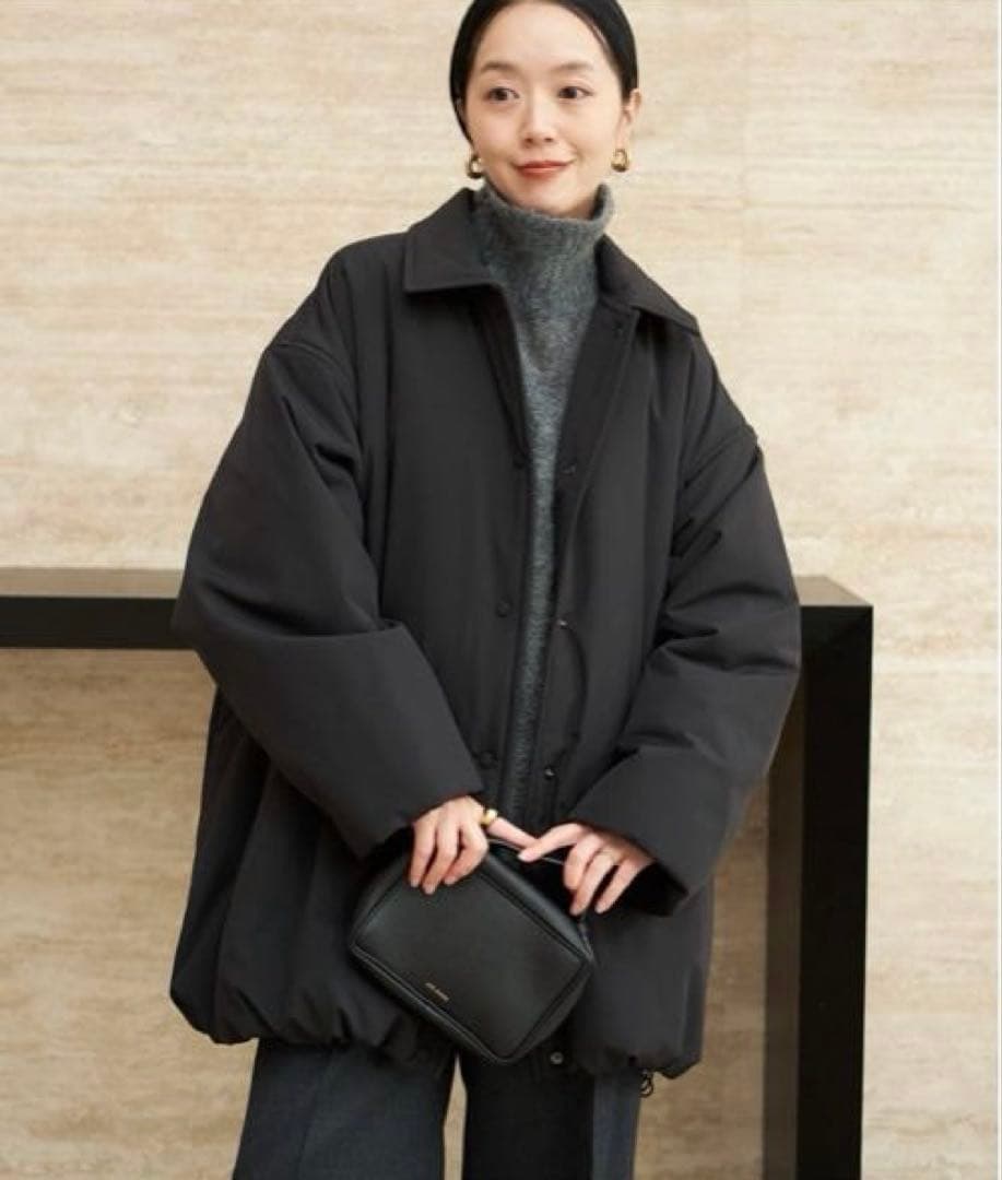 Plage 撥水tailored puff コート 36