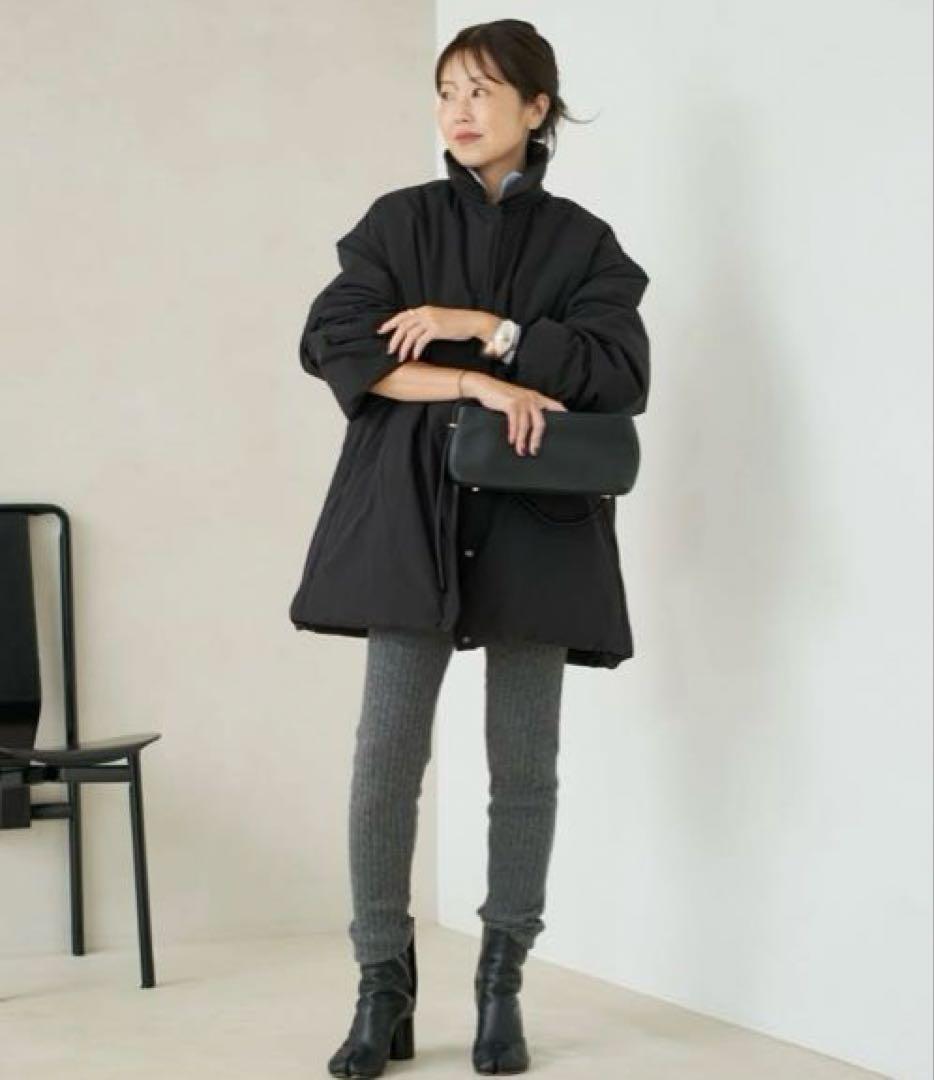 Plage 撥水tailored puff コート 36