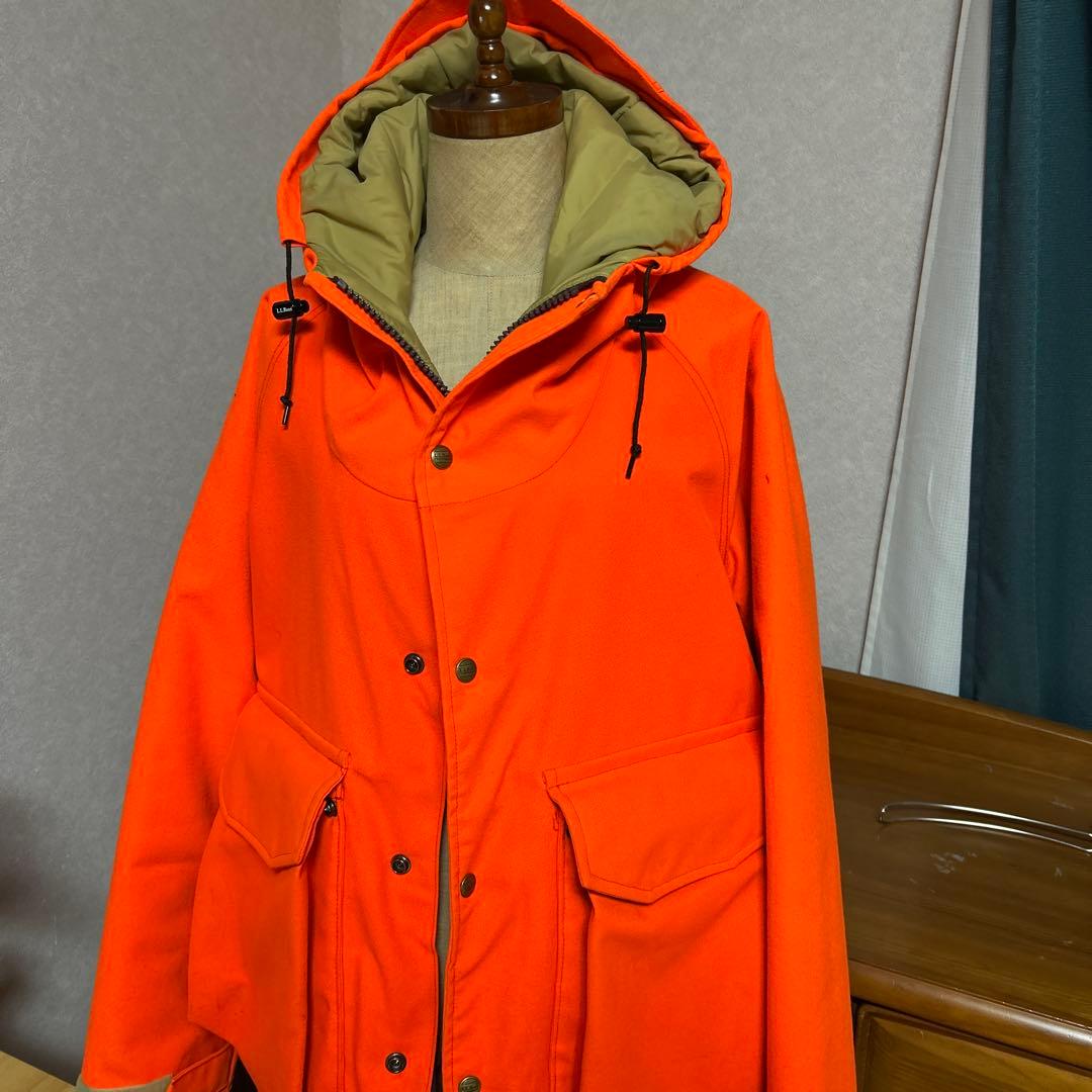 80s LL Bean USA製ゴアテックス　ハンティングジャケット　オレンジ