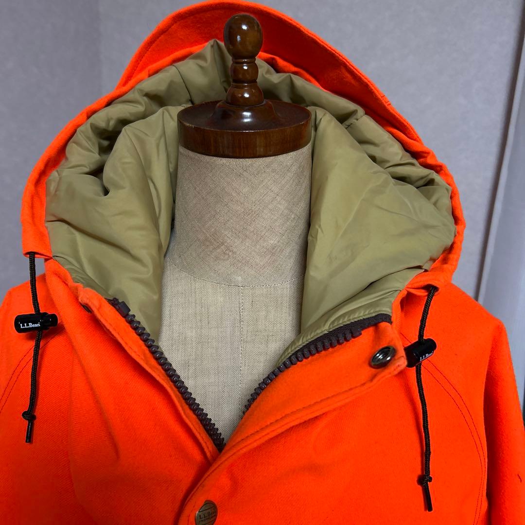 80s LL Bean USA製ゴアテックス　ハンティングジャケット　オレンジ