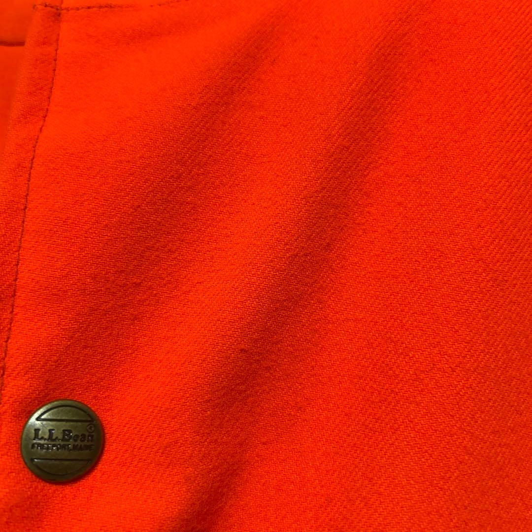 80s LL Bean USA製ゴアテックス　ハンティングジャケット　オレンジ