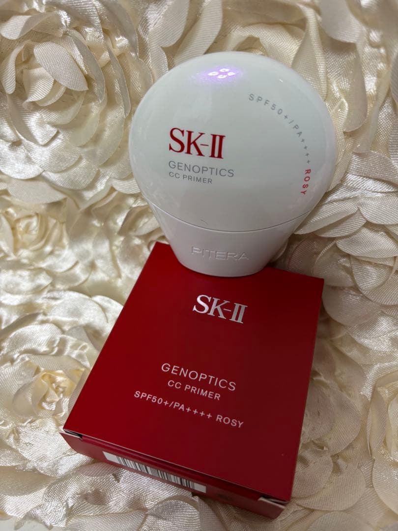【本日のみ！パック付き】SK-IIジェノプティクスＣＣプライマー ロージーピンク