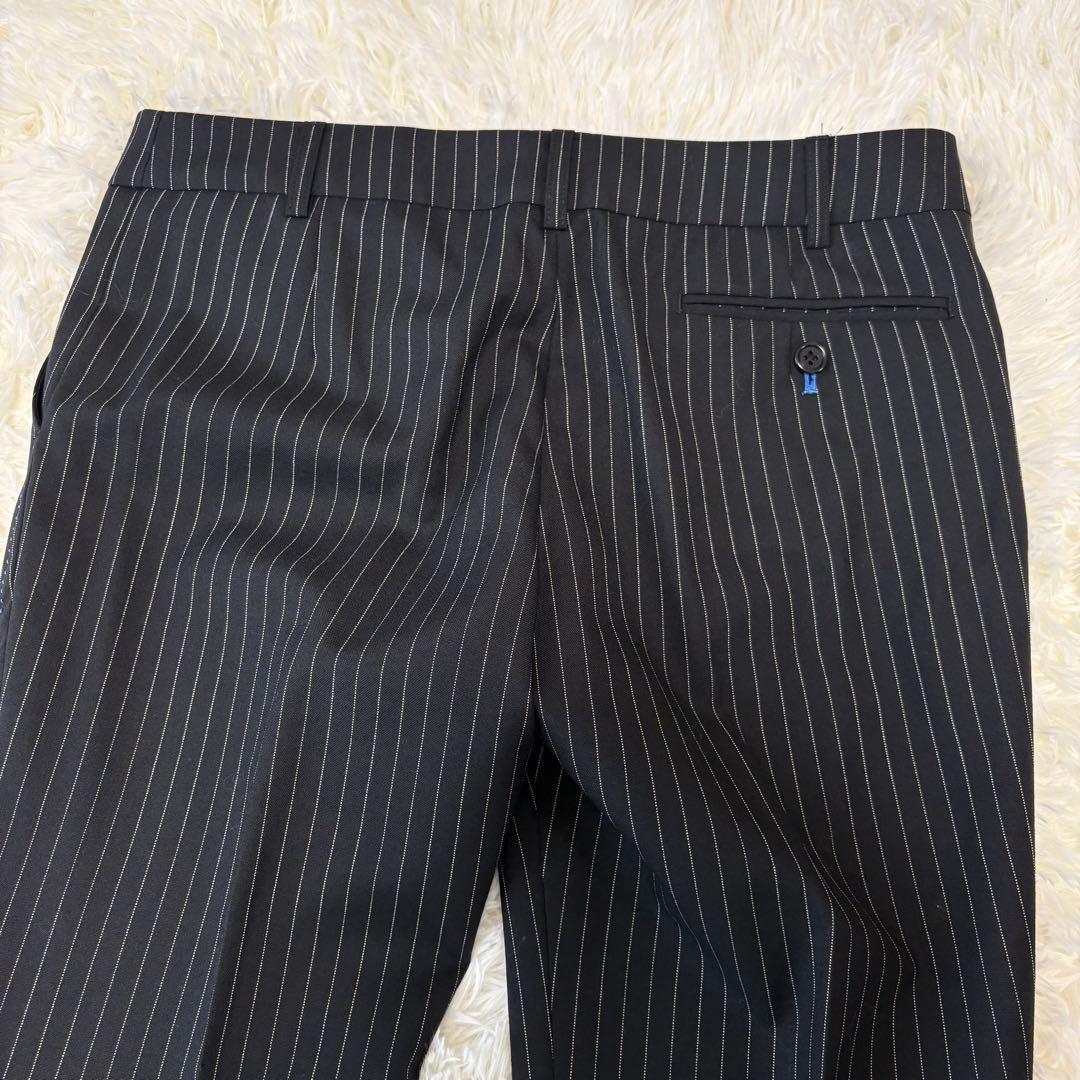 Paul Smith BLACK レディース スーツ ストライプ ブラック 42