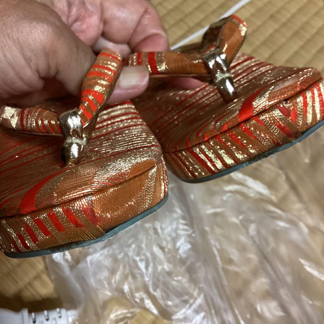 七五三　7歳フルセット　返品不可商品。帯幅19センチ　草履21センチ