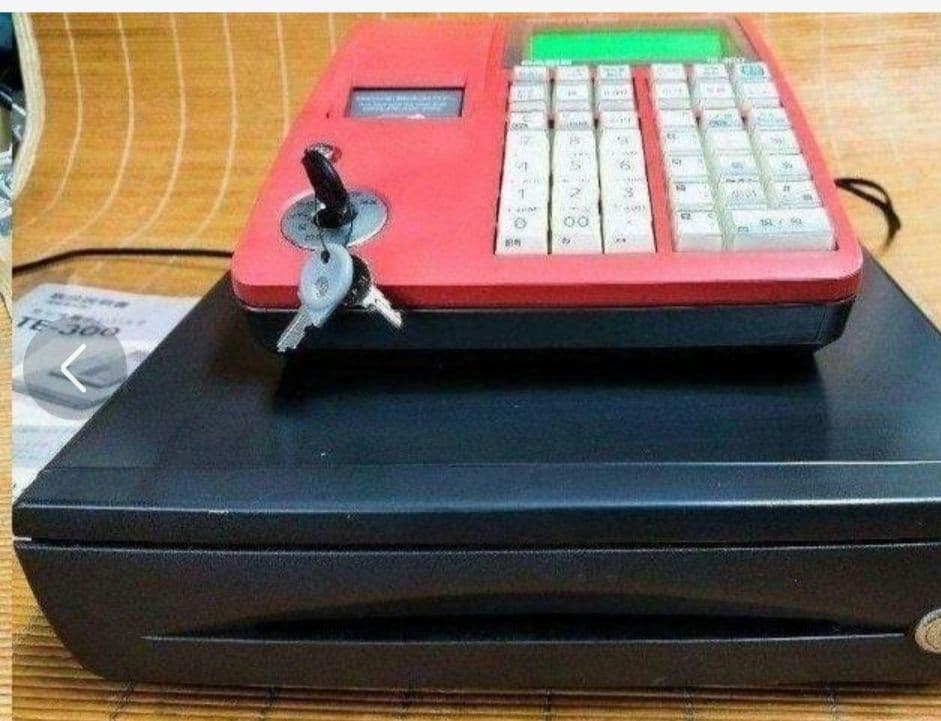 カシオレジスター TE-300 フル設定無料 送料無料 人気機種2501300