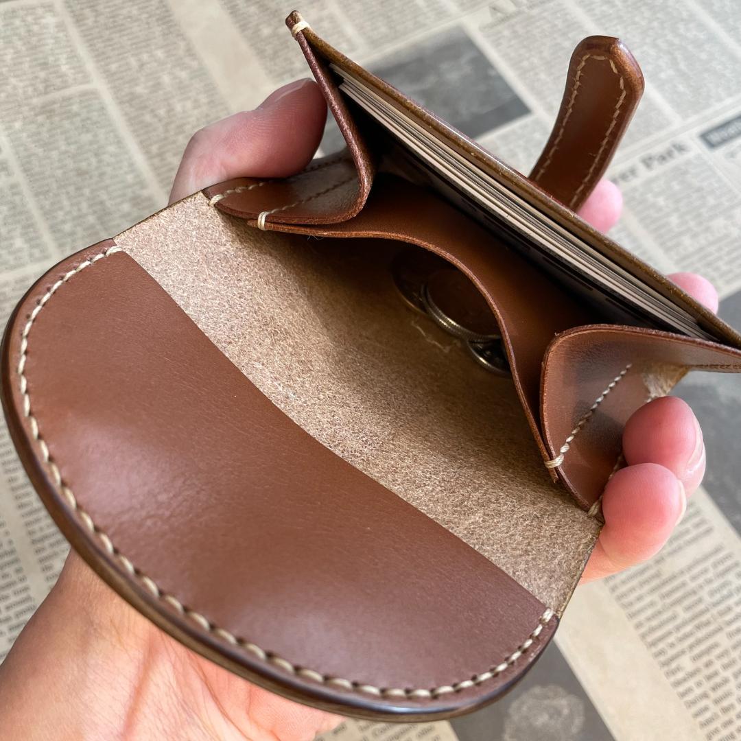 栃木レザー　カード・マルチケース　ミニウォレット