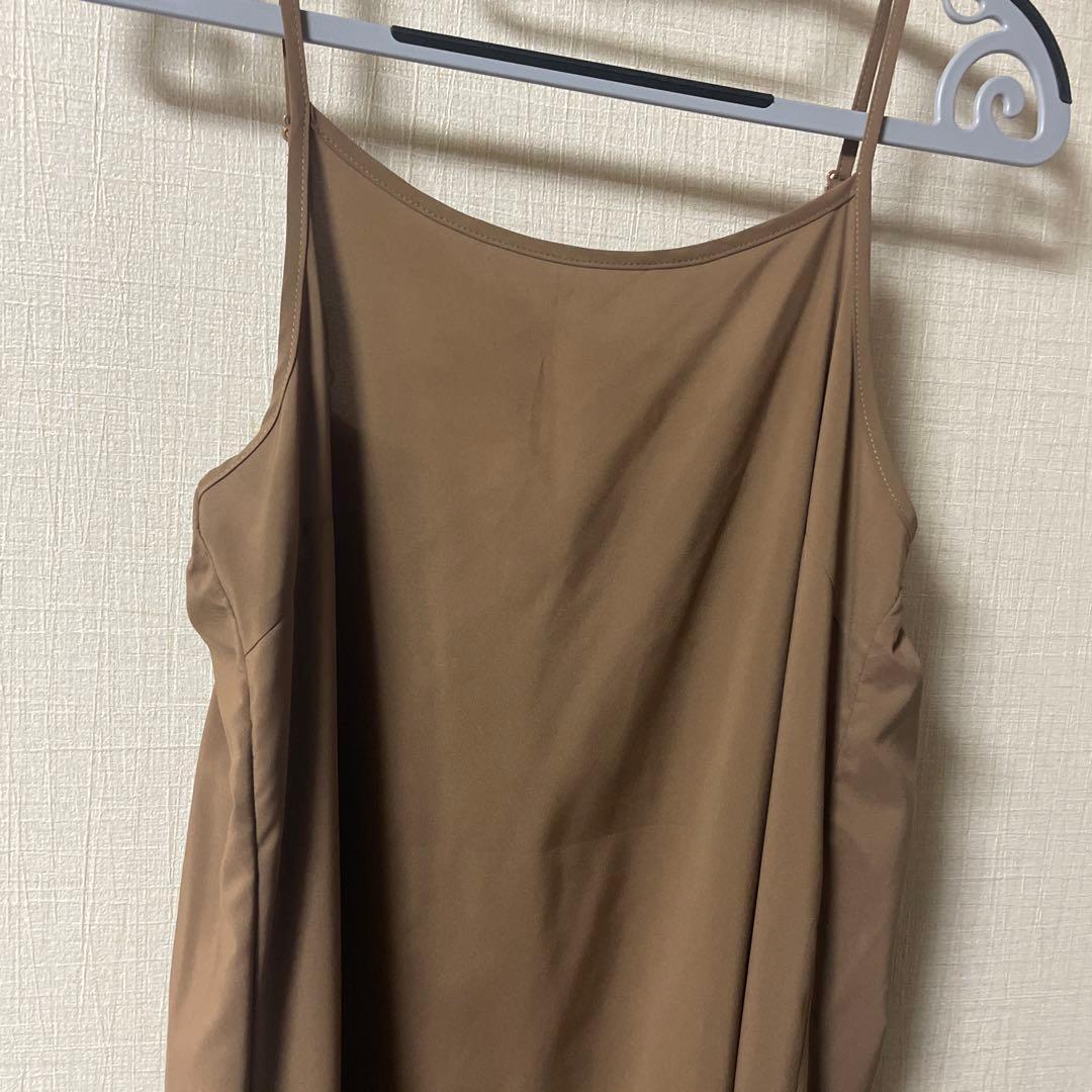 AMERIアメリGATHER SLEEVE WAIST TUCK DRESS