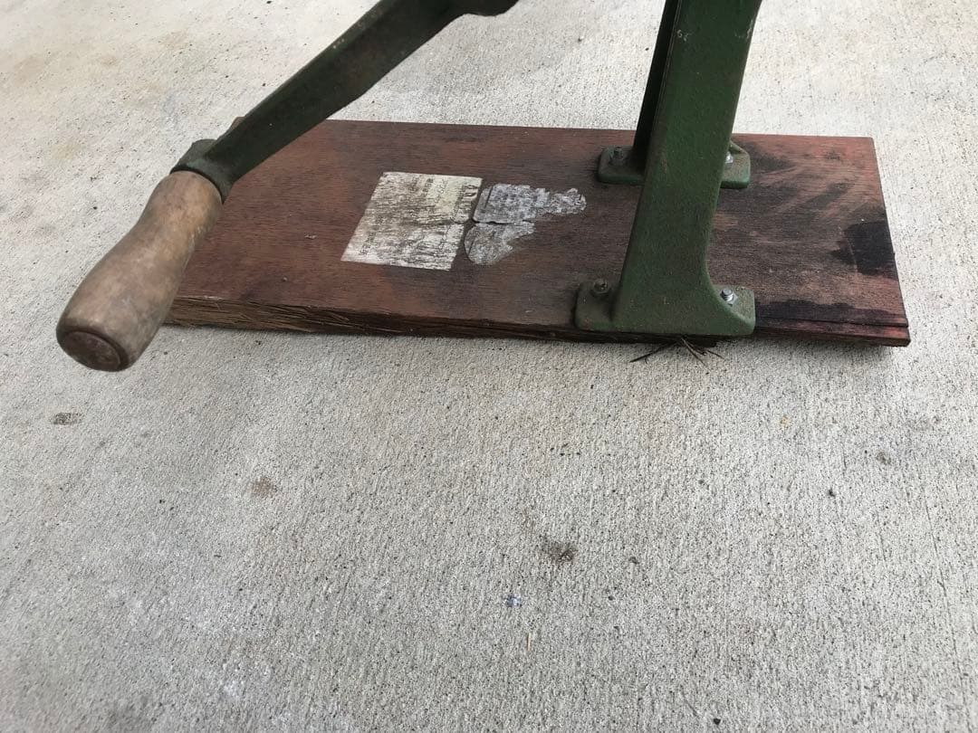 小野式1型製麺機(C078)