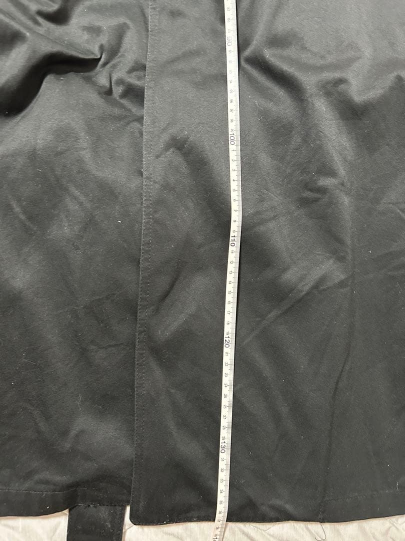 LONDON FOG 黒 トレンチコート LONG 古着　アメカジ