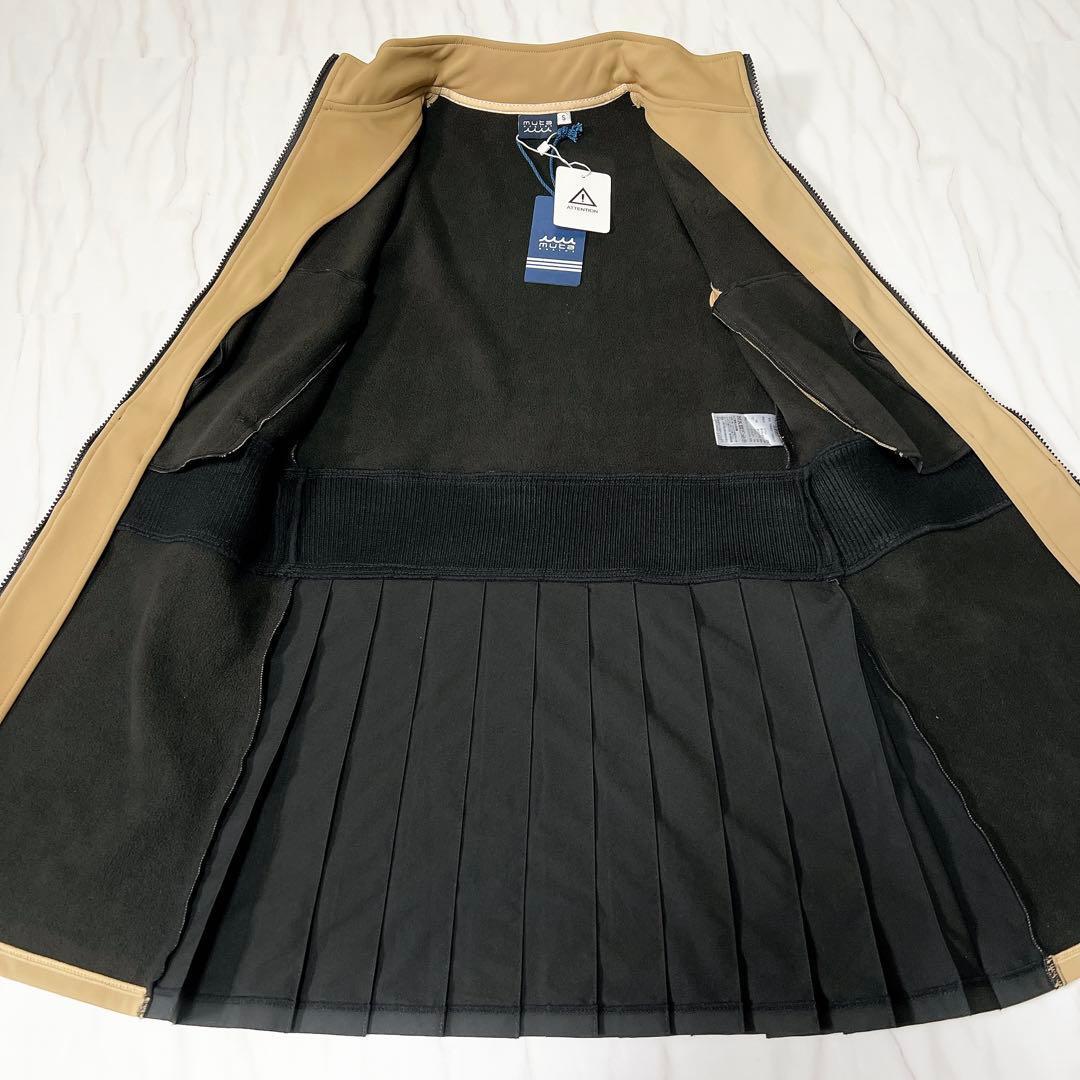 《未使用品》muta MARINE GOLF ナイロンジャージニットワンピース