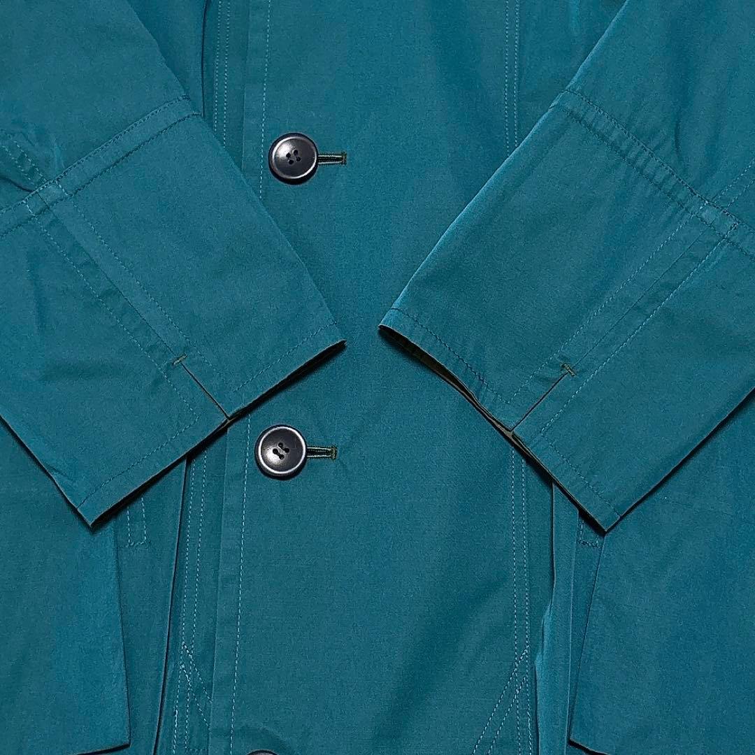 ✨美品✨ann吉　センソユニコ　リバーシブル　コート　ステッチ　ロング　ナイロン