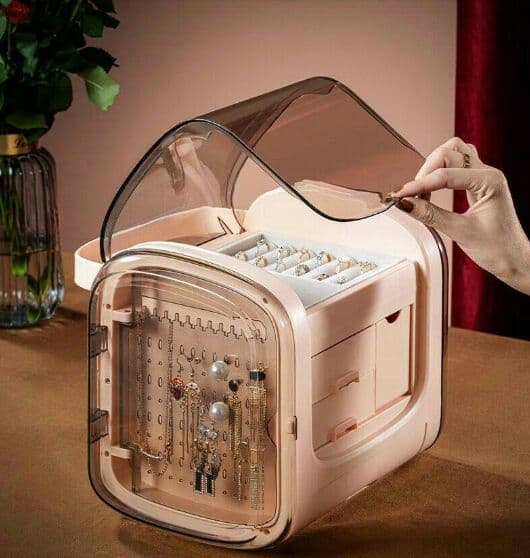 高級アクセサリー収納ケース 大容量アクセサリー収納ケース