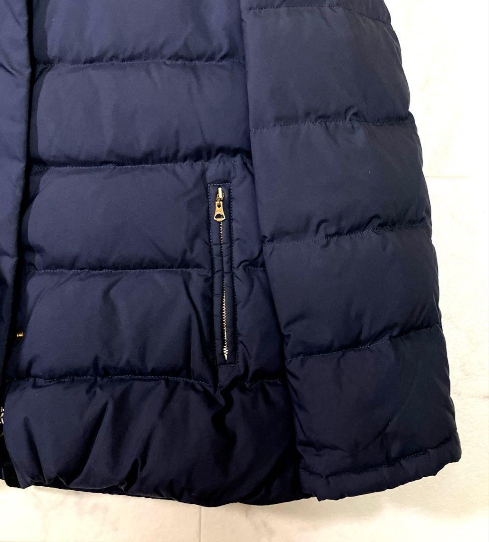 ☆美品☆ イエナ 定価46,200円 Pタフタ ショートダウンコート36ネイビー