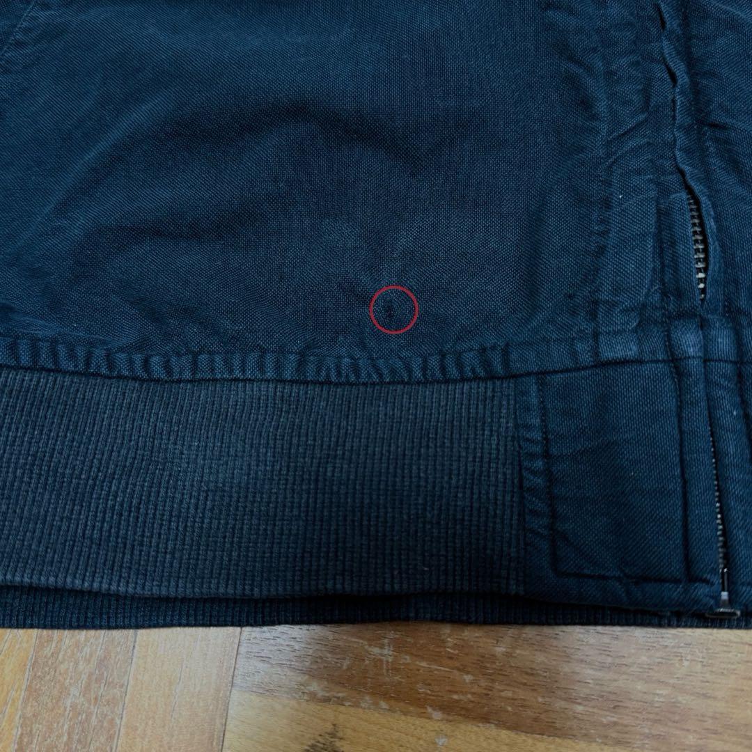 POLO Ralph Lauren コットンフライトジャケット ブラックS24b