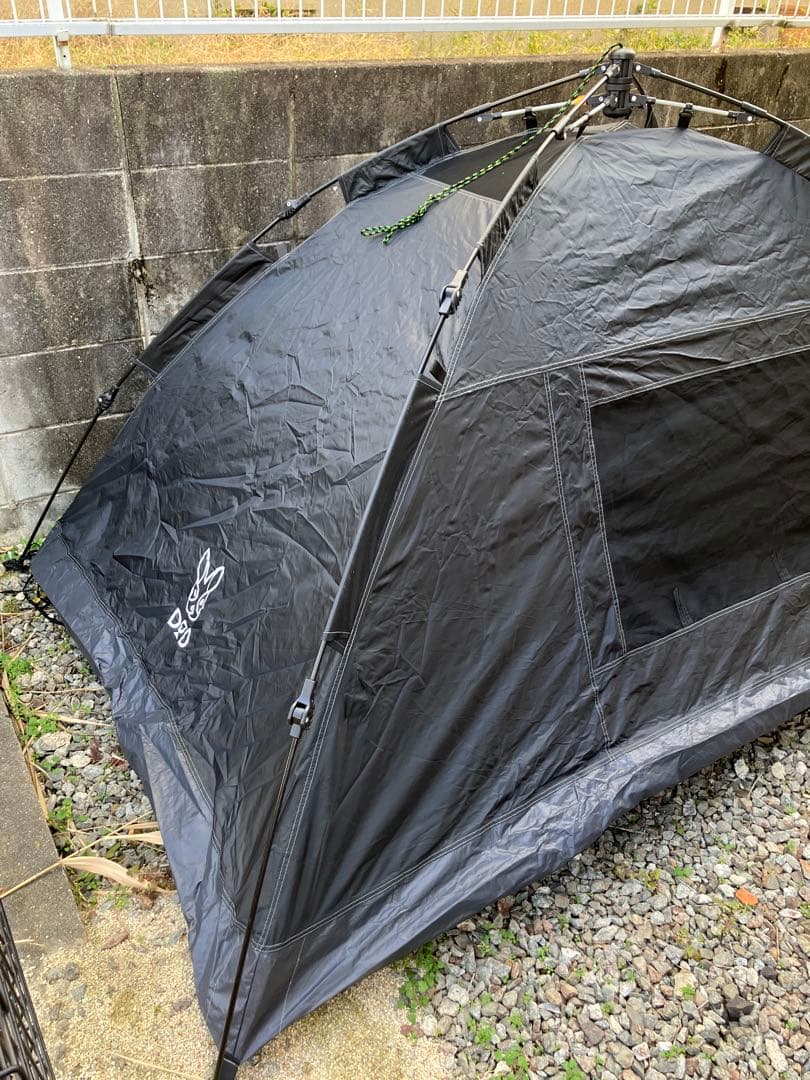 DOD ONE TOUCH TENT ワンタッチテント T2-629-BK