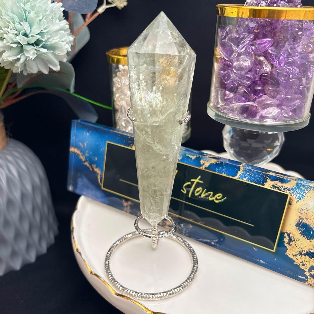 プラシオライト♡ダブルポイント12面カットNo.2650