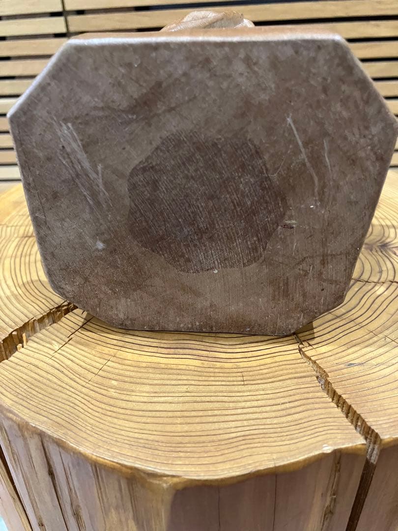 ヴィンテージ　木製オブジェ　旧東ドイツ製　仕立て屋さんと猫