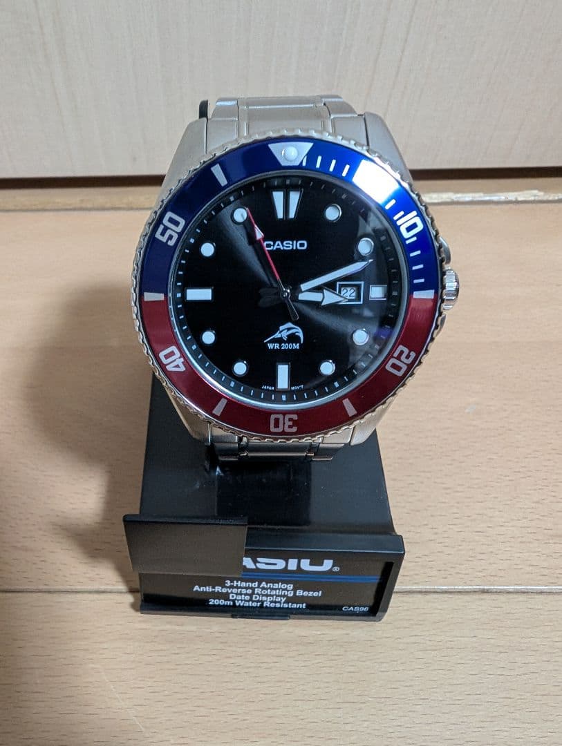 CASIO ダイバーウォッチ カジキダイバー MDV-107D-1A3