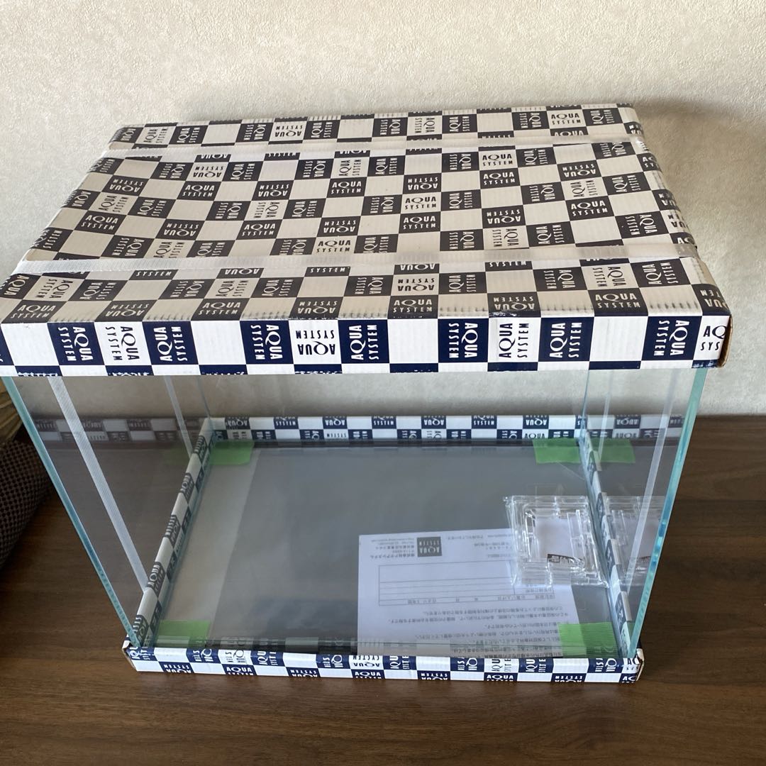 ☆未使用品 45cm ガラス水槽 クリスティプレーン アクアシステム