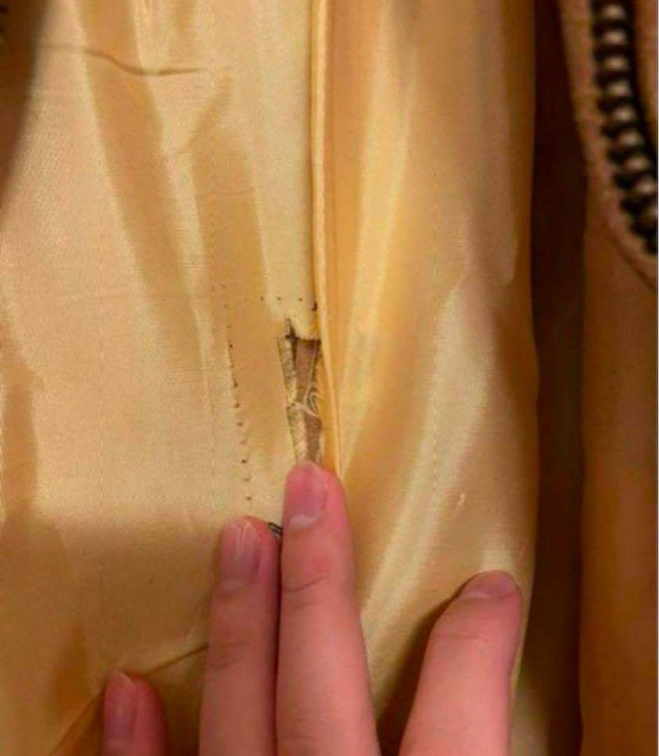 70's 短丈 レザージャケット パイピング vintage