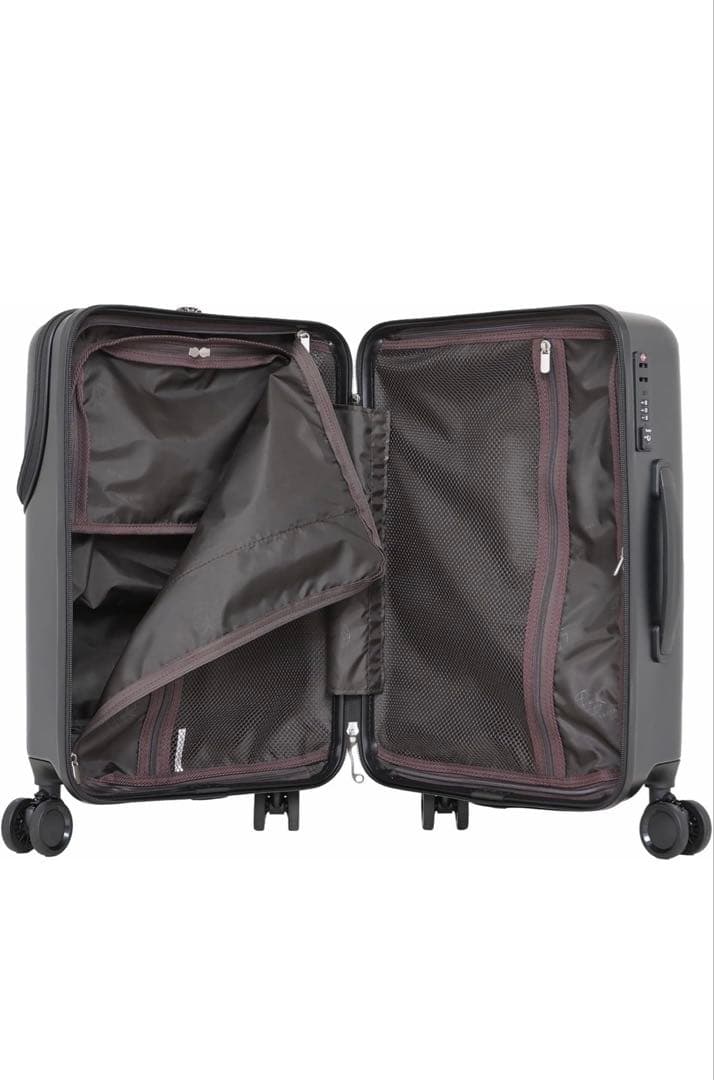 TRAVEL EARTH スーツケース　Sサイズ　37L ネイビー　紺色