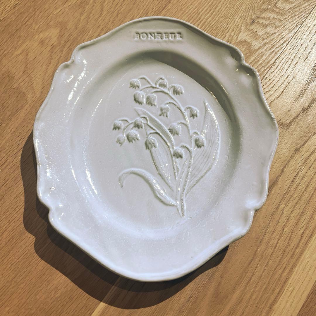 未使用★アスティエ★すずらん皿