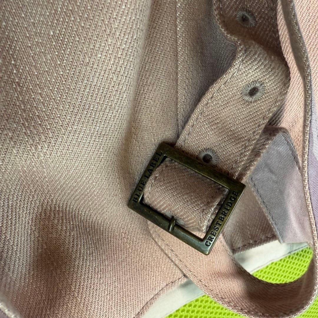 BLUE LABEL ブルーレーベルクレストブリッジ　サロペット　ピンク　38