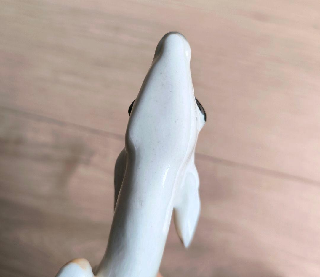 ロシア皇室 御用達♥ロモノーソフ 陶器 バンビ 鹿 フィギュリン 昭和レトロ置物