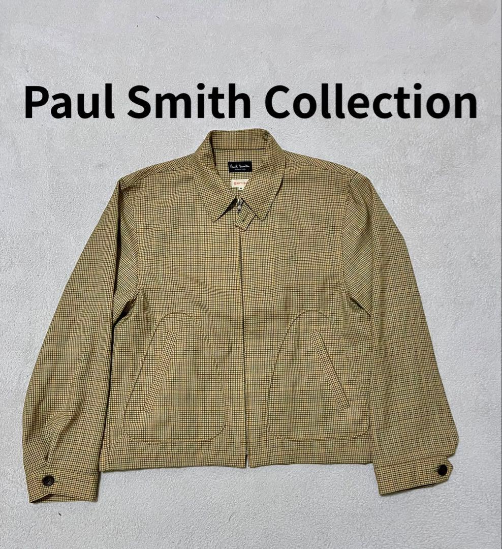高級ライン　paul smith ドリズラージャケット　ベージュ　M 短丈