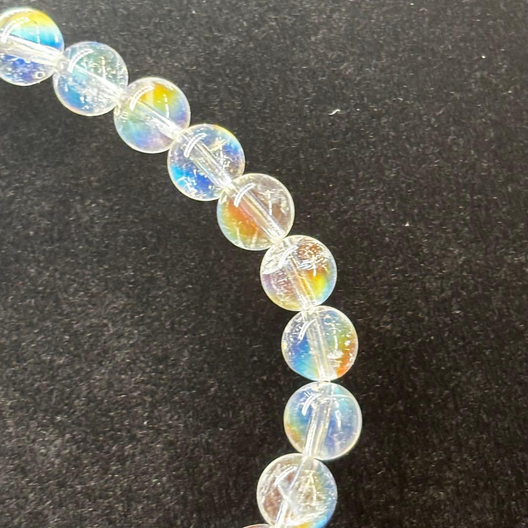 yさん専用【高品質・鑑別書付き】レインボームーンストーン　ホワラブ　6mm