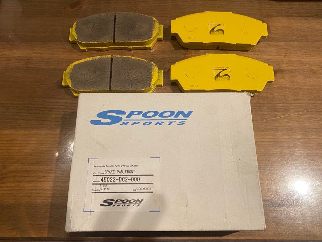 Spoon Sports フロントブレーキパッド 45022-D2C-000