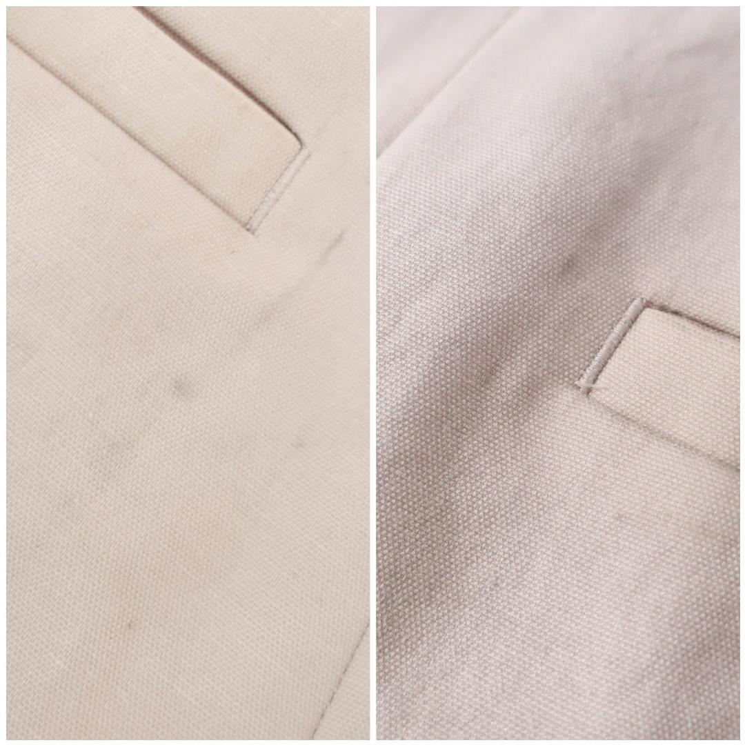 ユナイテッドアローズ パンツ スーツ セットアップ ダブルブレスト 綿麻混 36