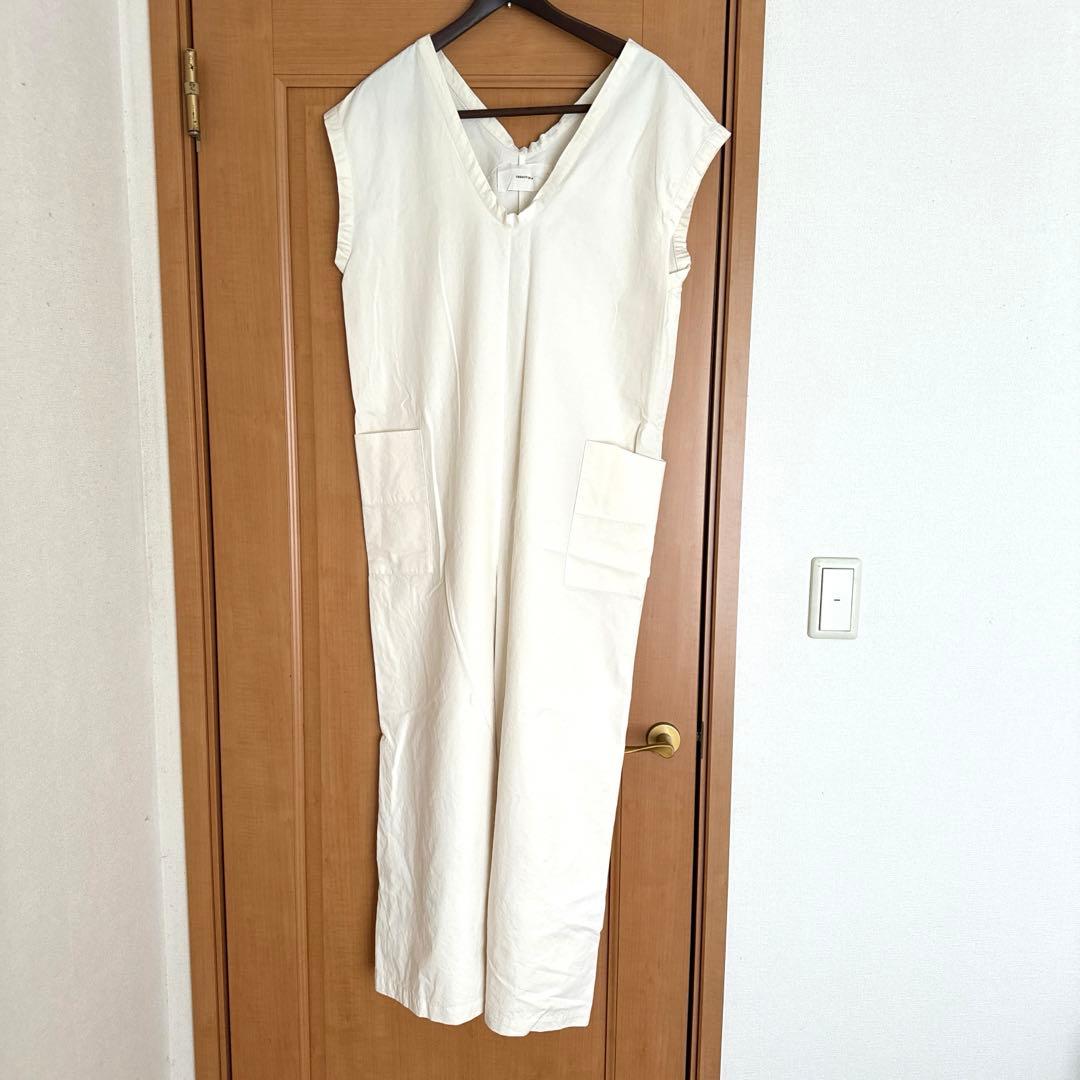 Todayful Uネックコットンコンビネゾン