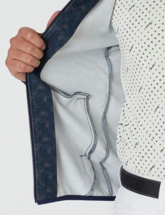 【新品】メンズ M ブリジストン ゴルフ ジャケット パラディーゾ ネイビー 紺