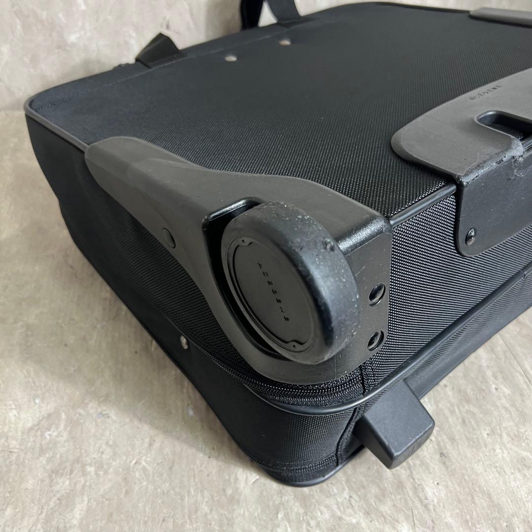 ACEGENE ビジネスバッグ キャリーバッグ 2輪 機内持込可 鍵付 出張