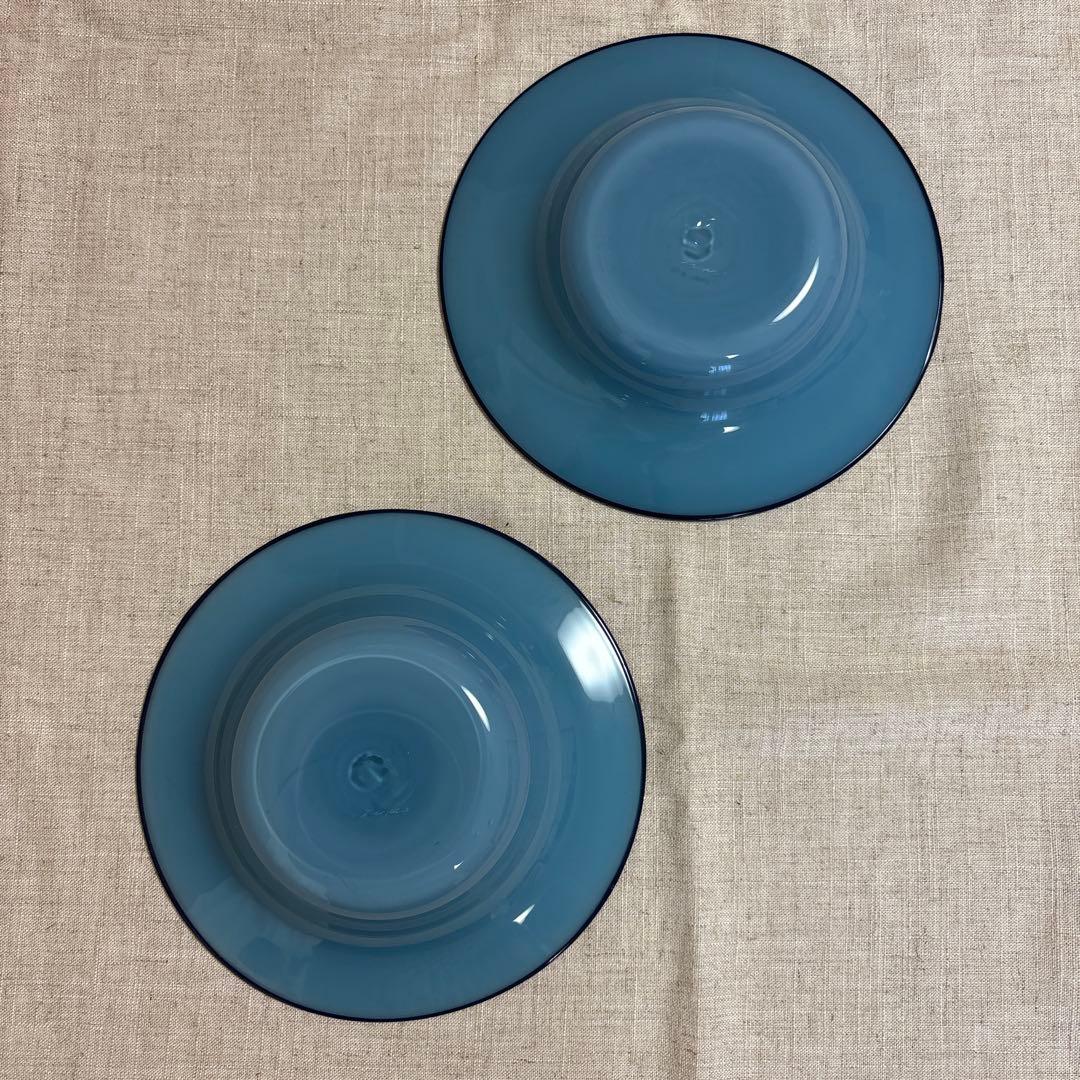 河合竜彦　レリーフ皿 3点　青灰花形鉢 1点　黒川登紀子　プレート　2枚
